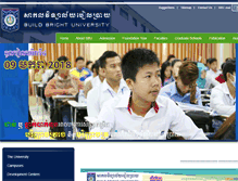 Tablet Screenshot of bbu.edu.kh