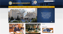 Desktop Screenshot of bbu.edu.az